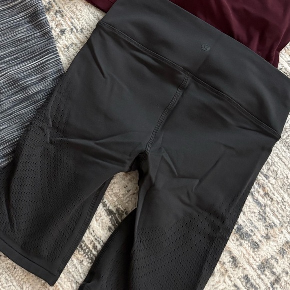 Dark grey Lululemon shorts size 6 - Picture 3 of 3